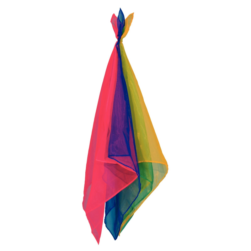 Set 12 foulards jonglage couleurs assorties