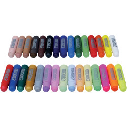 Boite de 30 sticks gouache 10grammes assortis