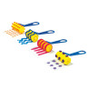 Sachet de 12 rouleaux à tracer fantaisie, 70 mm. 4 empreintes assortie