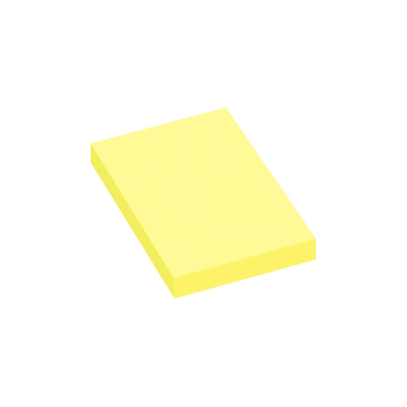 Lot de 12 blocs de 100 feuilles de notes repositionnables 50 x 75 mm c