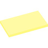 Lot de 12 blocs de 100 feuilles de notes repositionnables 75 x 125 mm