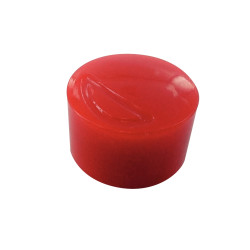 Blister de 10 punaises magnétiques, diamètre 12 mm. Rouge