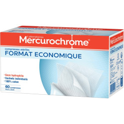 Boite de 60 compresses strériles