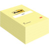 Lot de 6 Blocs de 100 feuilles post it notes repositionnables 102 x 15