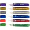 Blister de 6 tubes gel de 10ml paillettée assorties