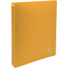 Classeur 4 anneaux en polypropylène OPAK, format A4+, dos 4 cm, jaune