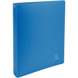 Classeur 4 anneaux en polypropylène OPAK, format A4+, dos 4 cm, bleu