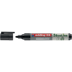 Marqueur tableau blanc Edding 28 pointe ogive noir