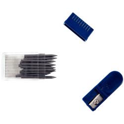 Blister de 12 mines + 1 taille-mine