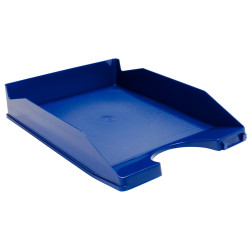 Corbeill à courrier bleue