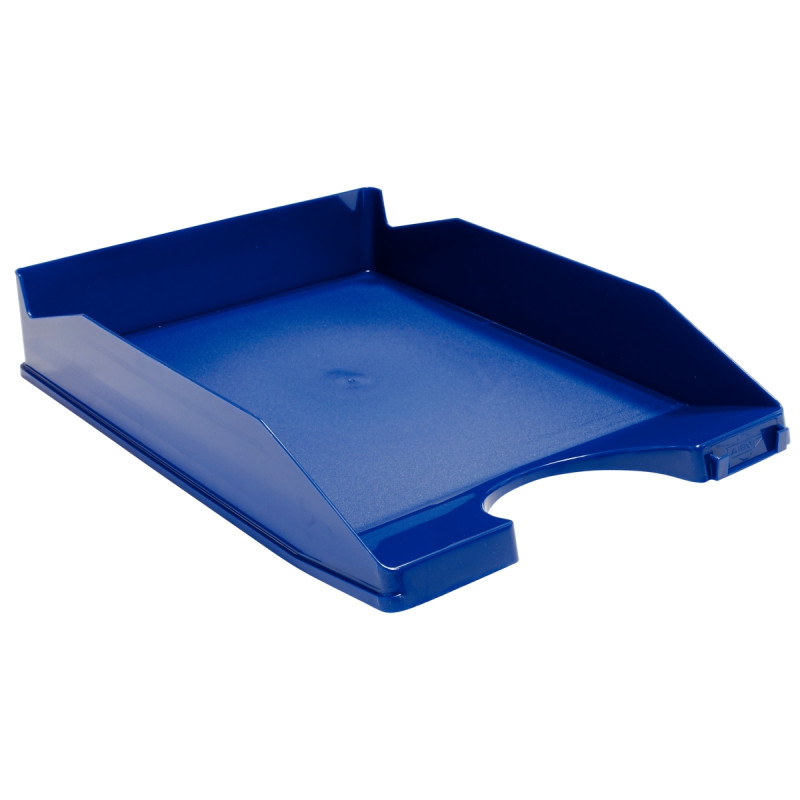 Corbeill à courrier bleue
