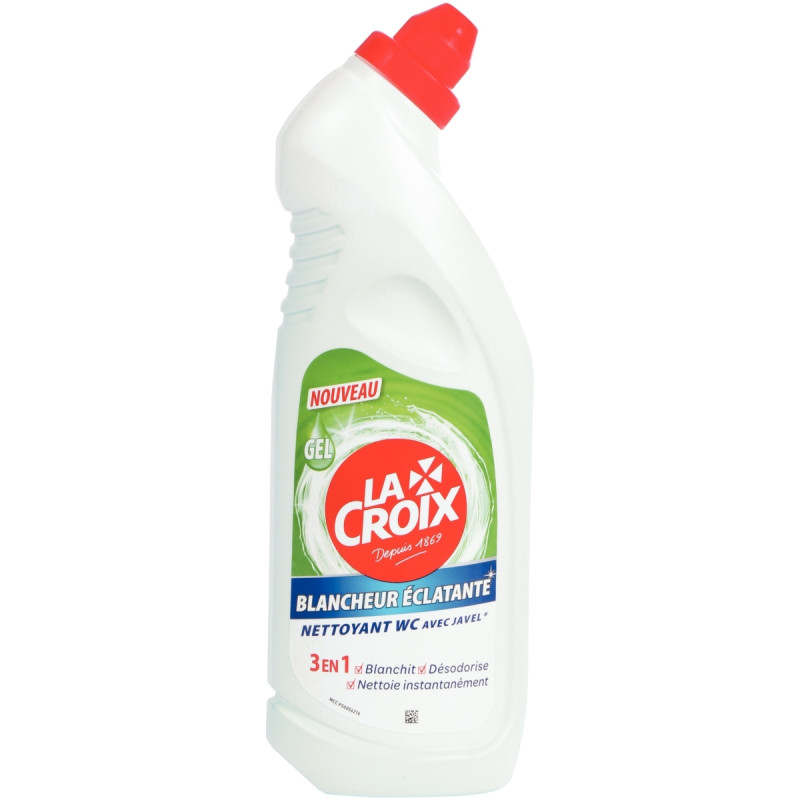 Flacon gel WC javel 3en1