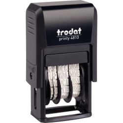 Dateur Printy 3,8 mm à encrage automatique sans plaque encré noir