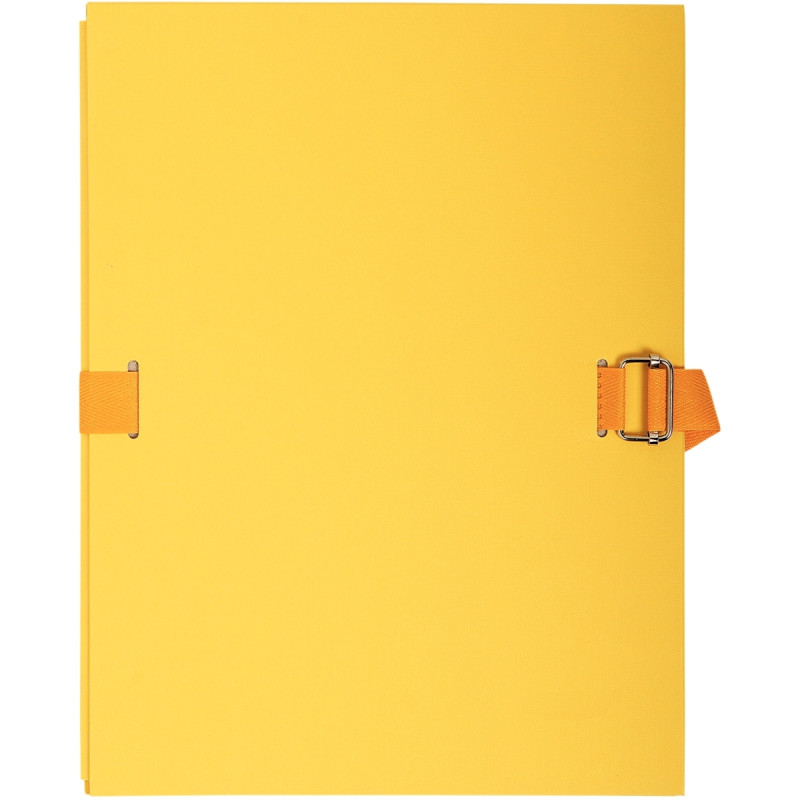 Chemise extensible toilée, jaune