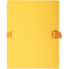 Chemise extensible toilée, jaune