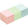 Lot de 12 blocs de notes repositionnables de 100 feuilles 40 x 50 mm c