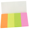 Etui de 4 distributeurs de 40 marque-pages en papier couleurs assortie