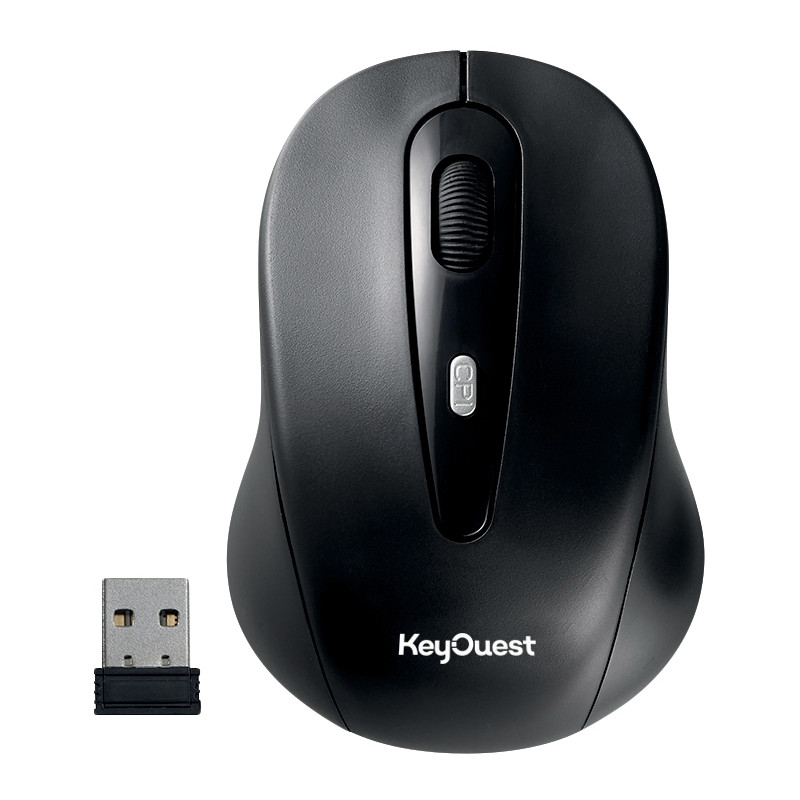 Souris sans fil optique KeyOuest Office couleur noir