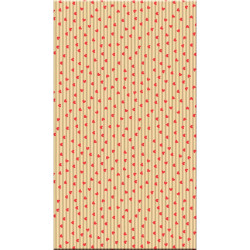 Sachet de 50 pochettes kraft 11x21+5cm cœurs