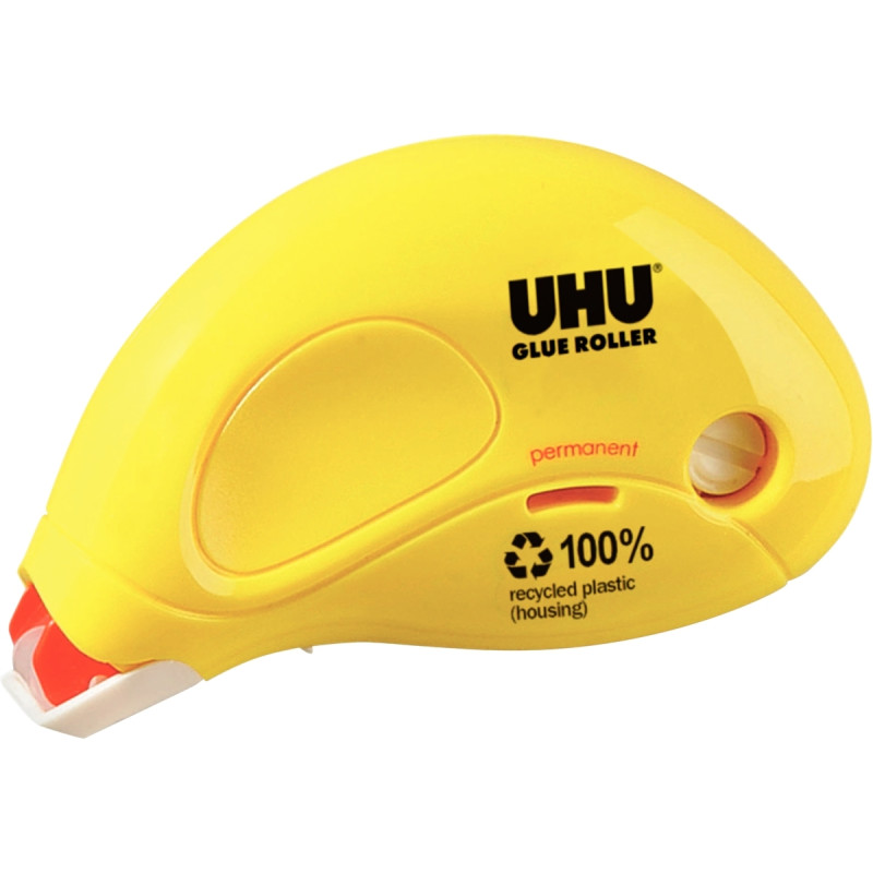 Dévidoir jetable de colle UHU permanente 6,5mmx9,5m
