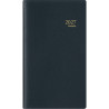 Agenda semainier Interplan 8,9x16cm noir