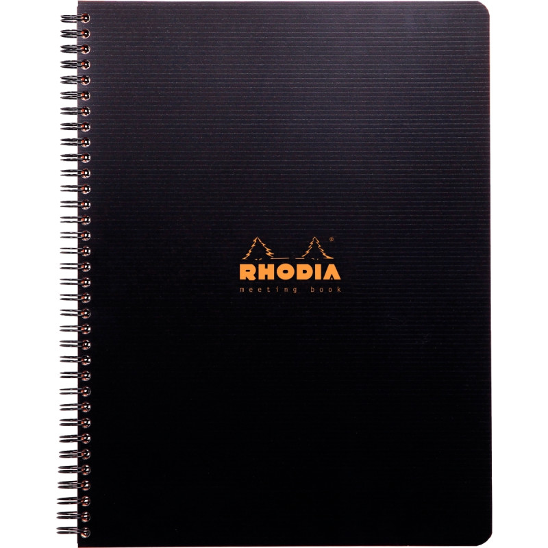 Cahier 160 pages MEETING BOOK RHODIACTIVE, format A4+, couverture en p