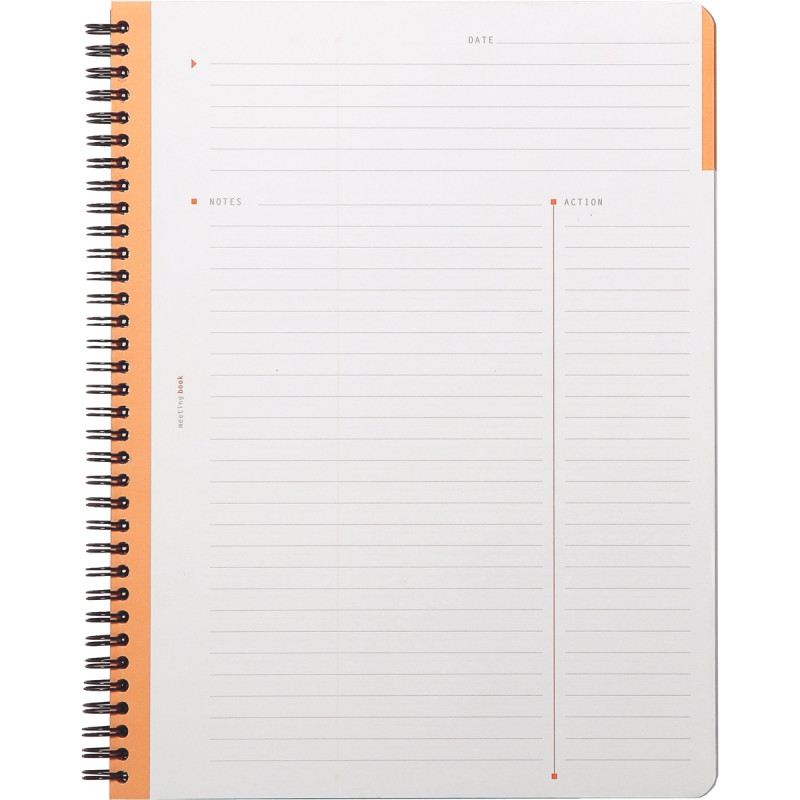 Cahier 160 pages MEETING BOOK RHODIACTIVE, format A4+, couverture en p