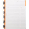 Cahier 160 pages MEETING BOOK RHODIACTIVE, format A4+, couverture en p