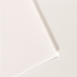 Paquet de 10 feuilles mi-teinte format 50x65cm blanc