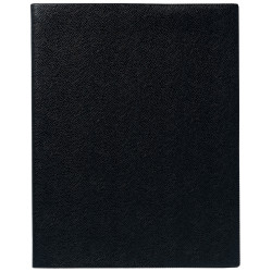 Agenda semainier EXDI 21x27cm noir année civile