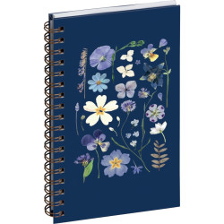 Agenda semainier Marette 9x16cm bleu