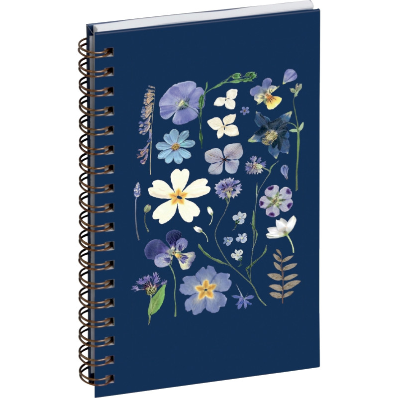 Agenda semainier Marette 9x16cm bleu