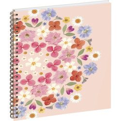Agenda semainier Marette 18,5x22cm bleu