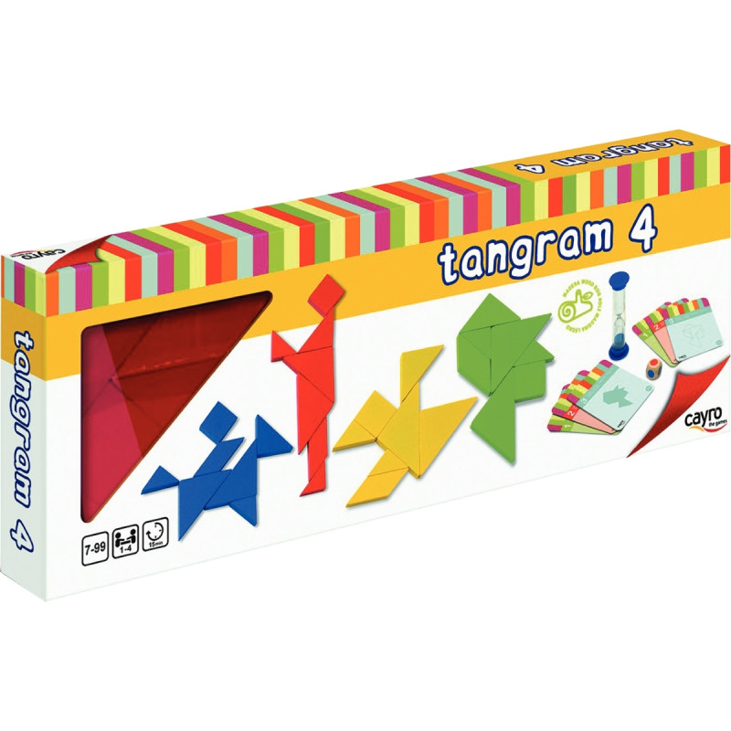 Boite de 4 tangrams + fiches