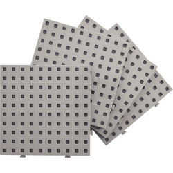 Paquet de 4 plaques pour cubes