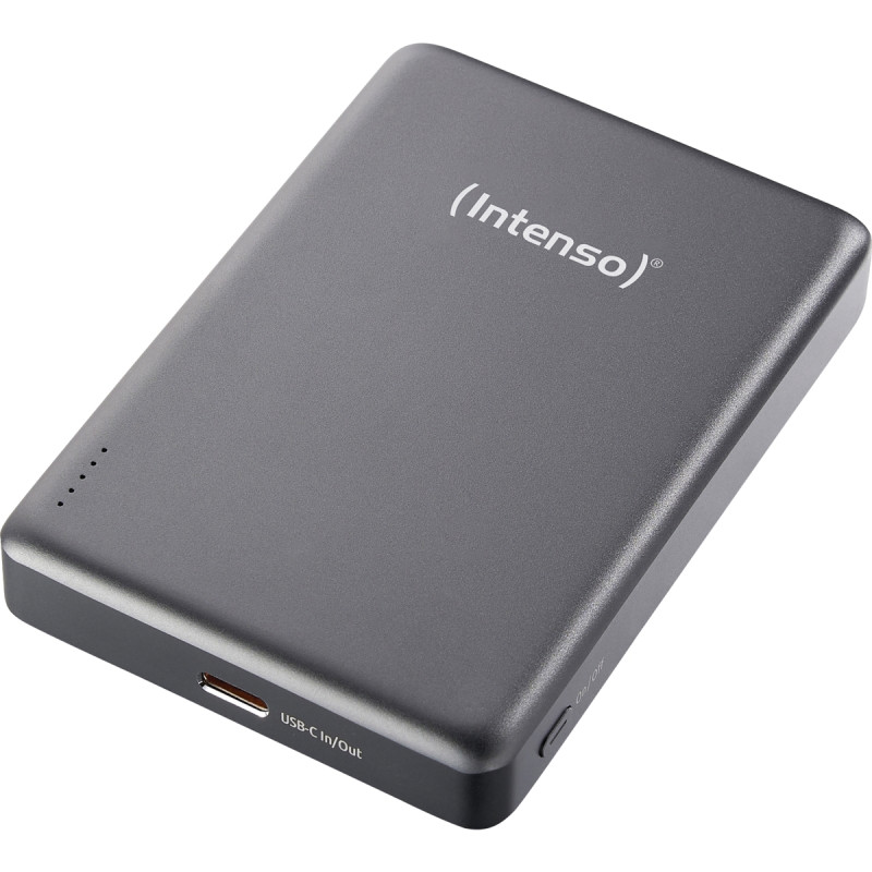 Batterie de secours magnétique Intenso 10000 mAh gris