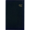 Agenda carre 1 jour travers noir