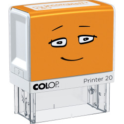 Tampon "Incomplet" orange
