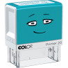 Tampon "Continue tes efforts" bleu