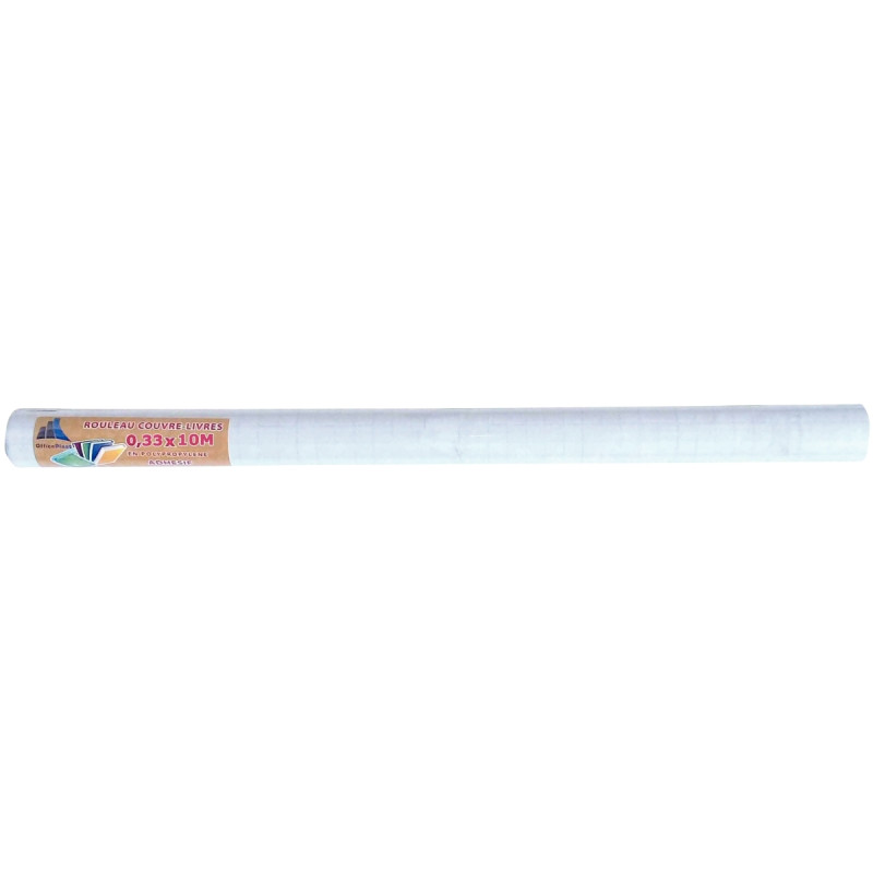 Rouleau de pellicule adhésive cristal, qualité standard, format 10 x 0