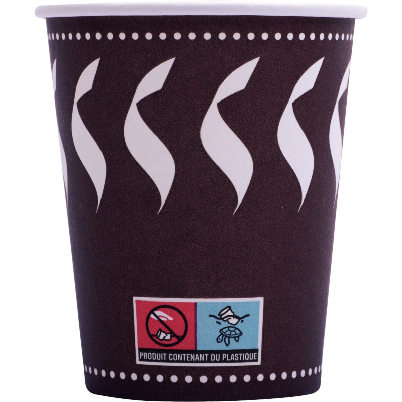 Sac de 50 gobelets en carton décors 28cl