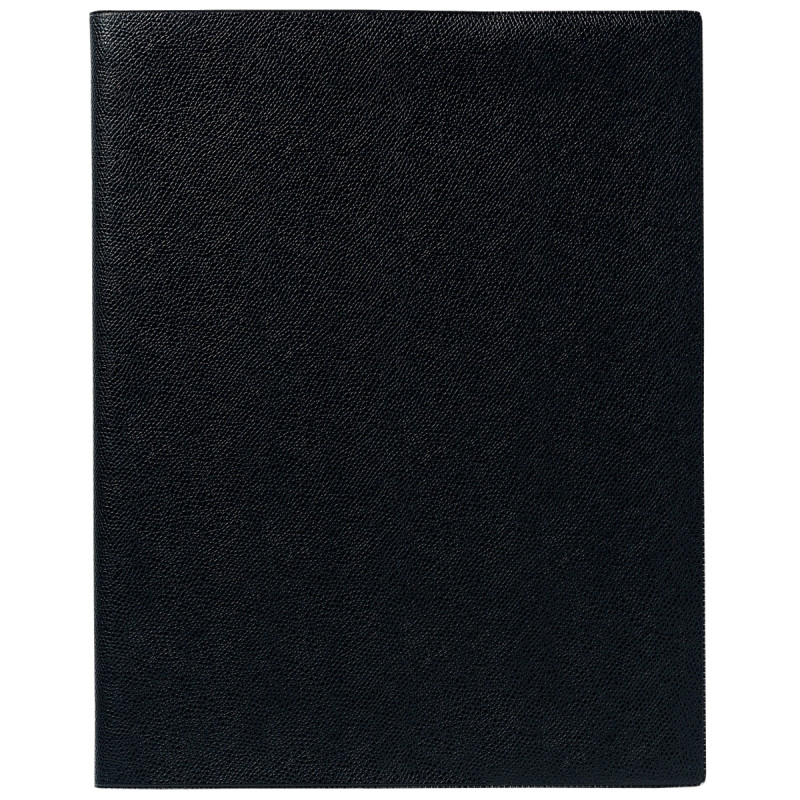 Agenda semainier EXDI 21x27cm spirale noir
