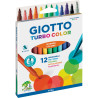 Étui de 12 feutres Turbo Color assortis