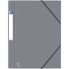 Chemise 3 rabats à élastiques EUROFOLIO+ Prestige en carte grainée 7/1