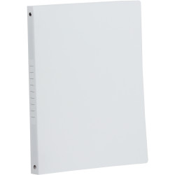 Classeur 4 anneaux en polypropylène opaque, format A4, dos 2,5 cm, bla