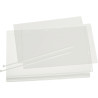Lot de 5 porte affiche avec serre-câble A4