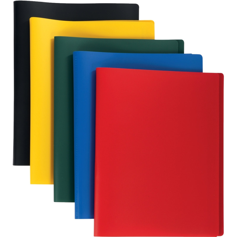 Carton de 30 protège-documents en polypropylène 60 vues, coloris assor