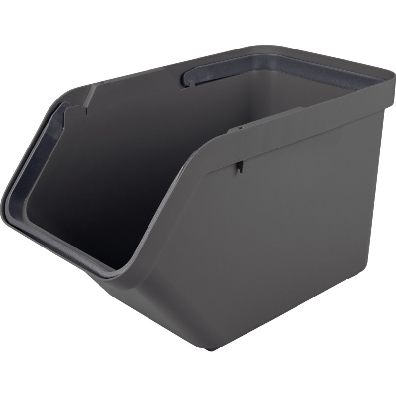 Boite de stockage 30L grise