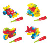 Lot de 4 véhicules à construire