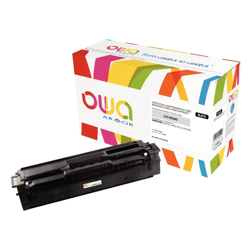 OWA toner laser noir remanufacturé compatible Samsung (CLT-K504S / ELS
